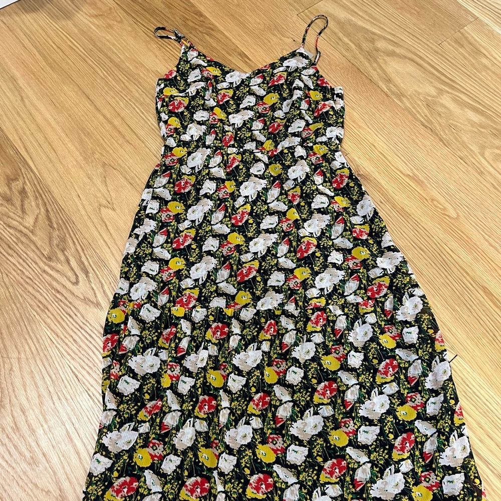 Jcrew floral maxi dress
